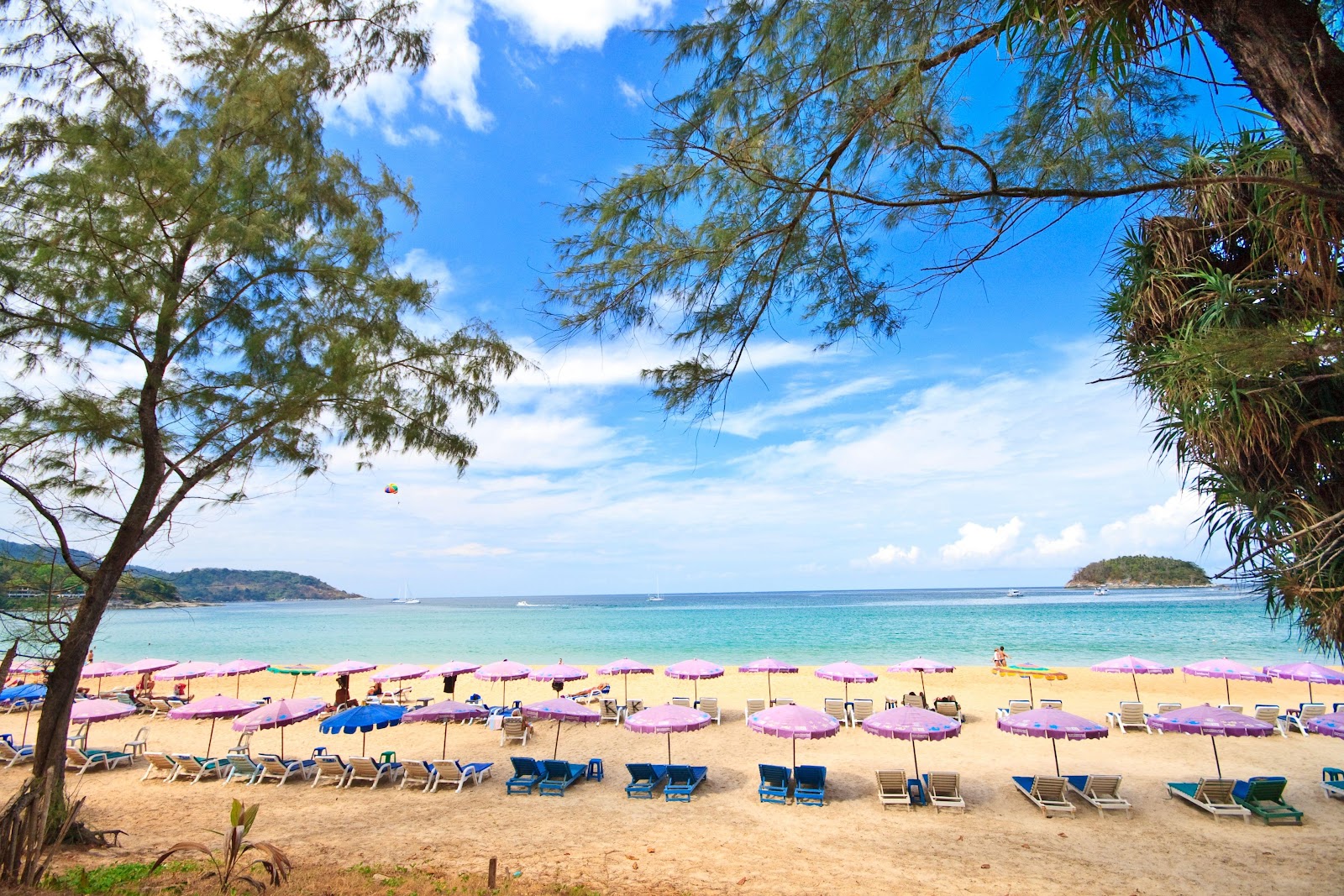 Kata Noi Beach Phuket crystal water and white sand